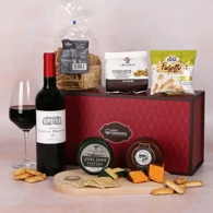 Claret Cheese Board Gift Set