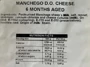 Manchego D.O. Cheese 150g 