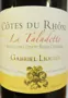 Cotes du Rhone La Taladette, Gabriel Liogier, 75cl