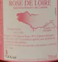 Les Camelias Rosé de Loire, Ch. La Roulerie 